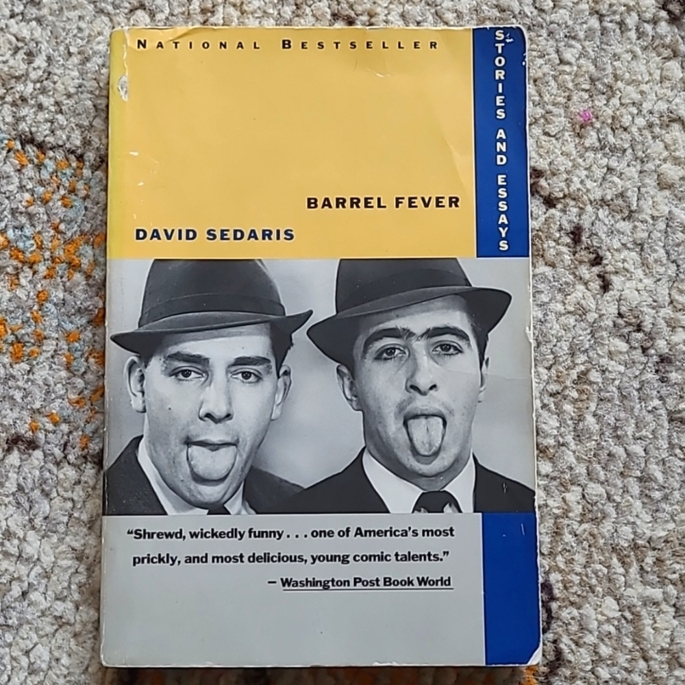 VTG David Sedaris Book 'Barrel Fever: Stories & Essays'